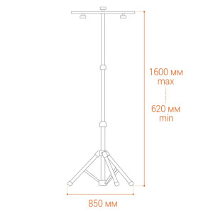 Штатив телескопический  WFL-TRI/01Y