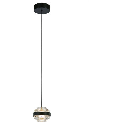 Подвесной светильник Indiana MD22030002-1A black/clear