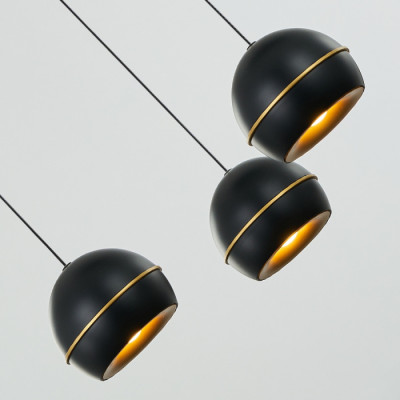 Подвесной светильник MD21001034 MD21001034-5B black/gold