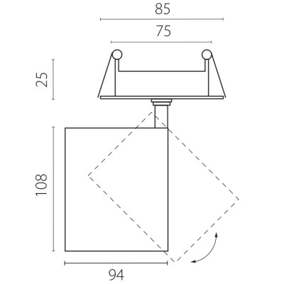 Спот Alta Base A5447RS