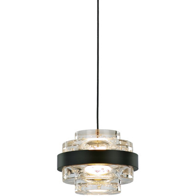 Подвесной светильник Indiana MD22030002-1A black/clear