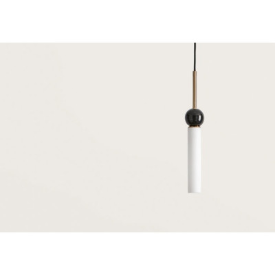 Подвесной светильник Delie C1224 Aged gold / Black marble